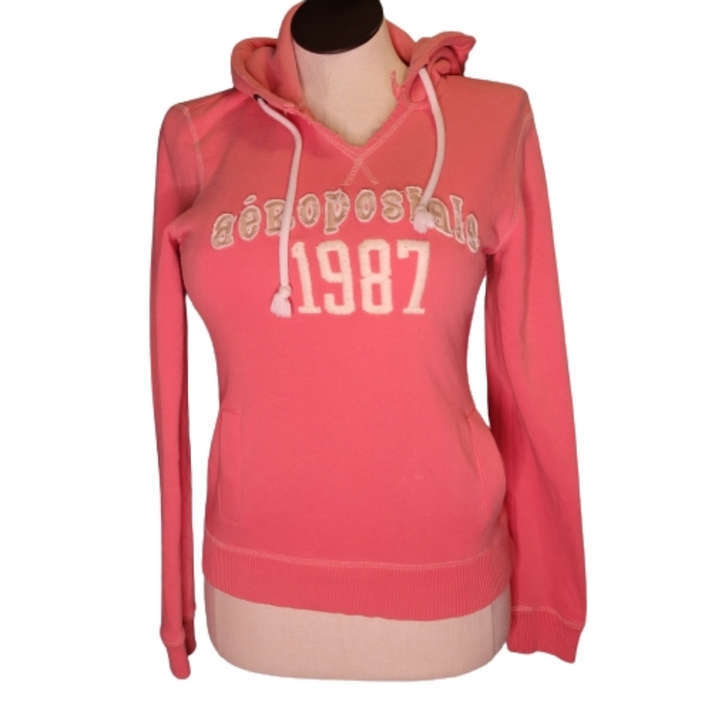 Aeropostale V Neck Sweatshirt Size Large